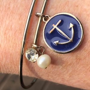 Jewelry - Anchor Nautical charm bracelet Delta Gamma Jewelry - Anchor Nautical charm bracelet Delta Gamma
